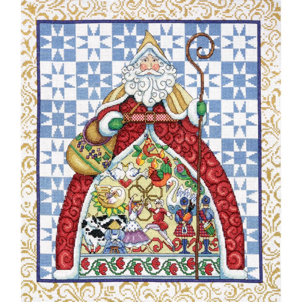 12 Days by Jim Shore Cross Stitch Kit